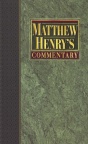 Matthew Henry Commentary (6 vols)